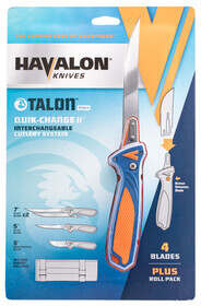 Havalon Talon Fish features interchangeable blades and comes in a roll pack